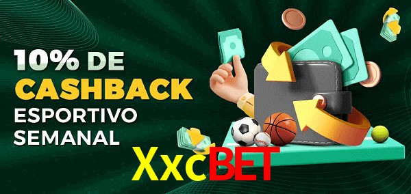 10% de bônus de cashback na Xxcbet